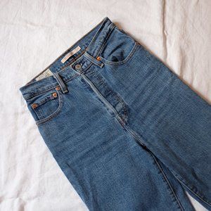 Levi's ribcage straight 25X27